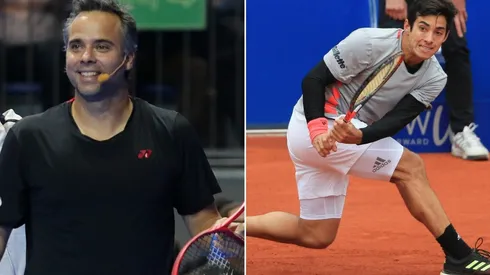 Fernando González y Cristian Garin, dos colocolinos insignes.