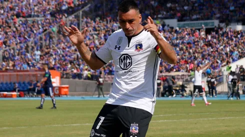 El baile de Paredes en el último clásico en el Nacional.