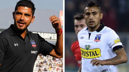 Miguel RIffo y Arturo Vidal fueron tricampeones juntos en Colo Colo