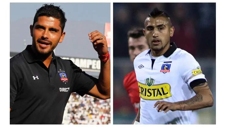 Miguel RIffo y Arturo Vidal fueron tricampeones juntos en Colo Colo