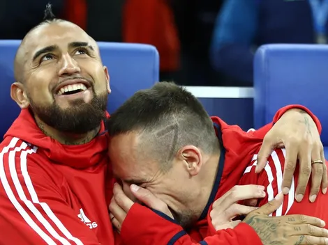 Franck Ribery y 'la banda' del Bayern llenaron de elogios al King