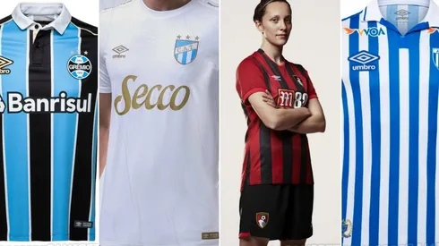 Los últimos cuatro diseños lanzados por Umbro.