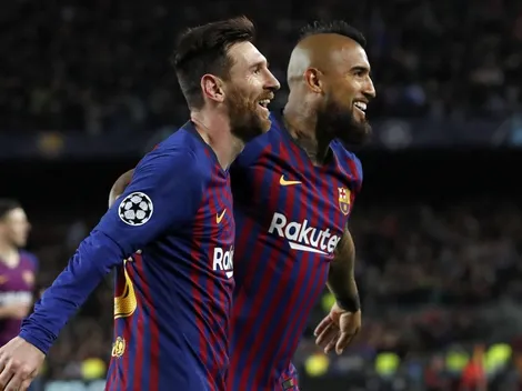 Revelan pedazo de frase de Messi para aprobar a Vidal