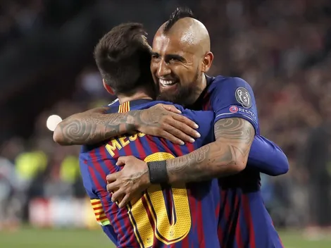 ¡Reportan que Messi “salvó” a Vidal de ser vendido en Barcelona!
