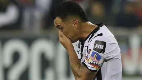 El dolor de Esteban Paredes en su último torneo internacional.
