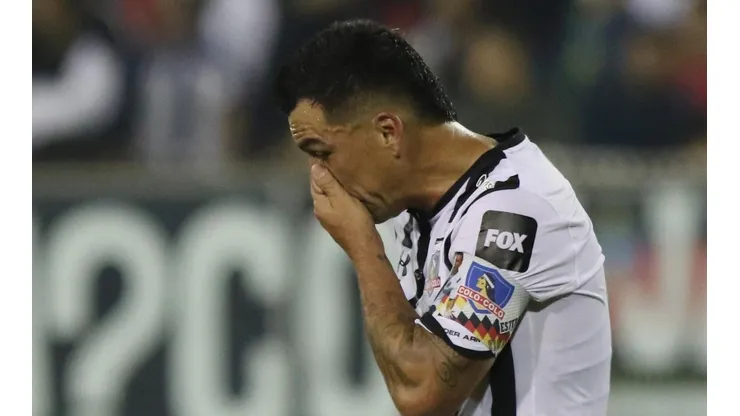 El dolor de Esteban Paredes en su último torneo internacional.