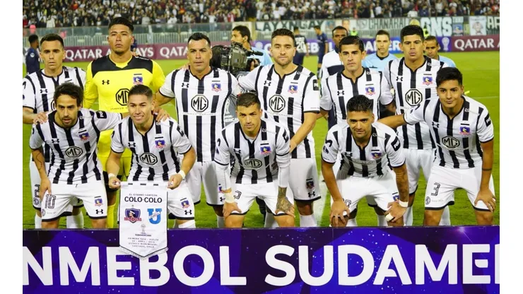 El equipo que saltó a la cancha en la Sudamericana.