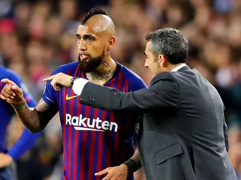 Valverde y el motivo que lo llevó a poner a Vidal