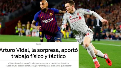 Los elogios para Vidal en España: "Aportó trabajo físico y táctico"