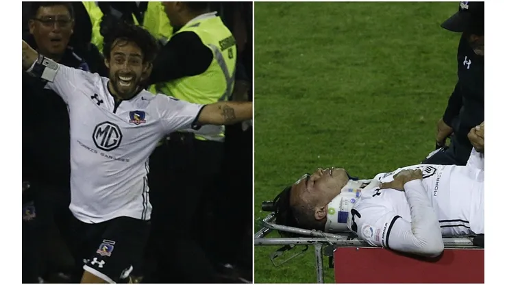 Valdivia celebra y luego se lo dedica a Suazo.