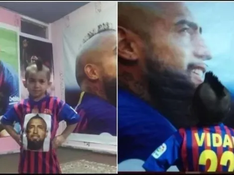 El tierno gesto de Arturo Vidal con el niño iraní que lo idolatra