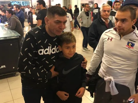 VÍDEO | Huaquipán sorprendió alentando a Colo Colo en el Monumental