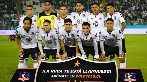 El equipo de Colo Colo que inició ante el CDA.