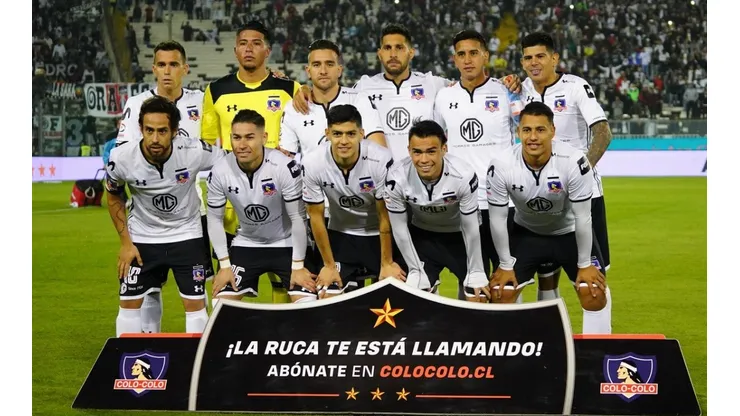 El equipo de Colo Colo que inició ante el CDA.