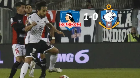 Colo Colo sufrió en el Monumental, pero sonrió al final