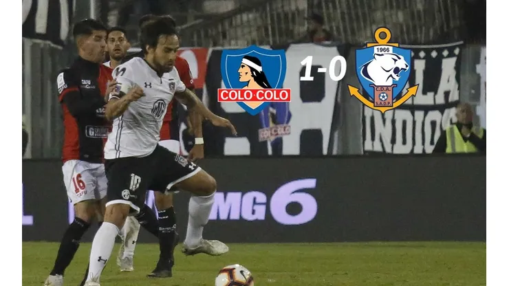 Colo Colo sufrió en el Monumental, pero sonrió al final