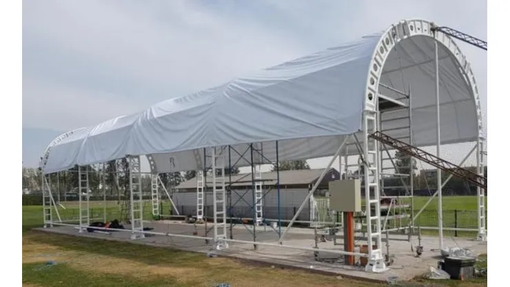 Este es el nuevo domo donde se podrá recuperar a los lesionados