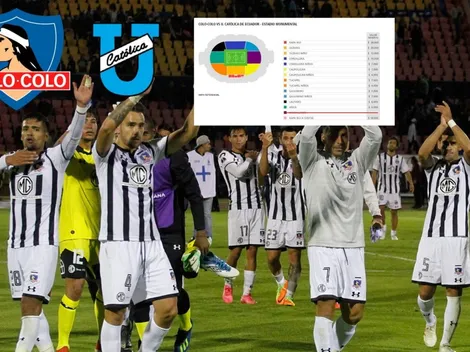 A la venta las entradas para Colo Colo vs U. Católica por Copa Sudamericana