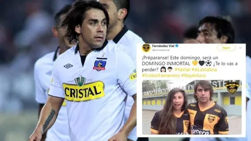Arturo Sanhueza se lució con invitación al fútbol femenino