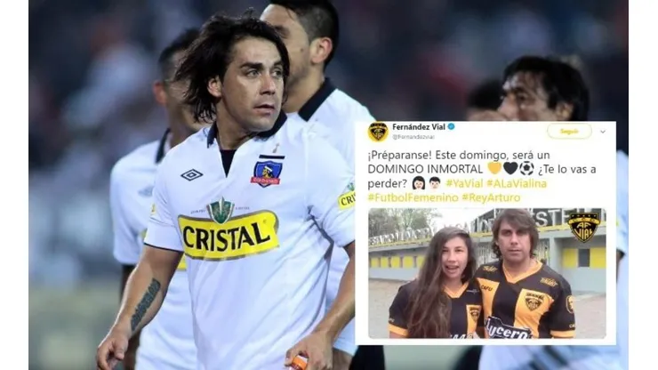 Arturo Sanhueza se lució con invitación al fútbol femenino