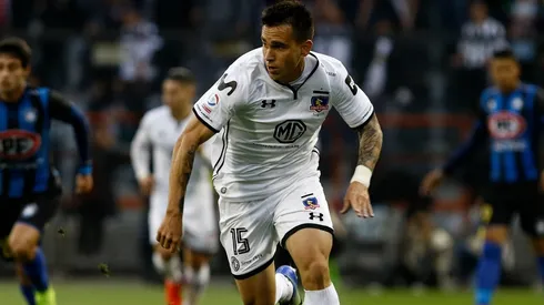 Pablo Mouche trabaja para mantenerse en buena forma con Colo Colo