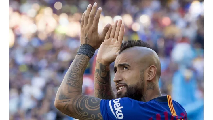 Arturo Vidal da todo en cada partido que le toca jugar