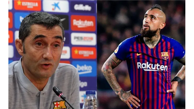 Ernesto Valverde tuvo elogios para el King
