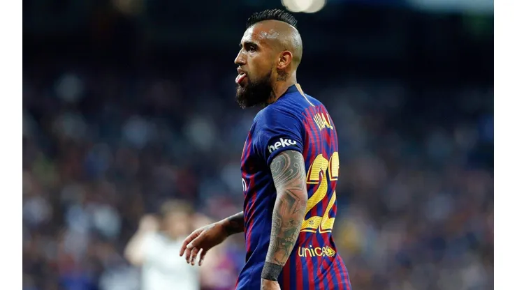 Arturo Vidal titular en el encuentro del Barcelona ante la Real Sociedad