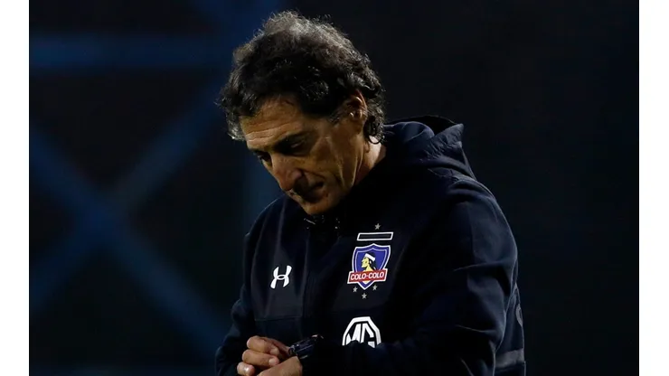Mario Salas se vio ofuscado por el resultado
