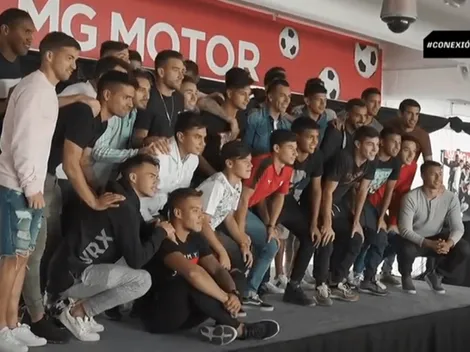 ¡Ídolo! Paredes encabezó homenaje a mundialistas de la sub 17