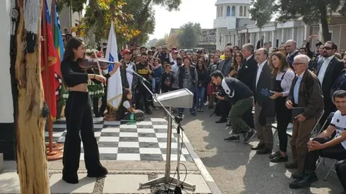 La joven de 21 años emocionó a los asistentes con su interpretación