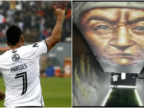 Esteban Paredes emocionado con el nuevo Túnel de Campeones