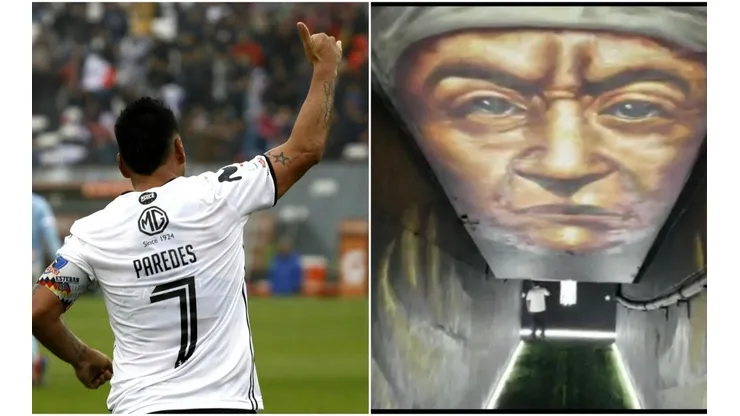 Paredes feliz con el nuevo Túnel de Campeones.