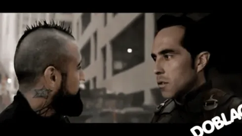 Arturo Stark y Claudio Rogers en el reencuentro.