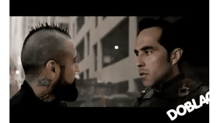 Arturo Stark y Claudio Rogers en el reencuentro.