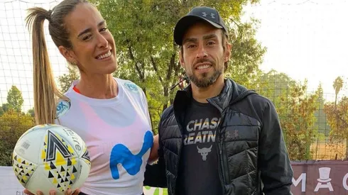 Natalia Guitler minutos antes del desafío con el Mago.