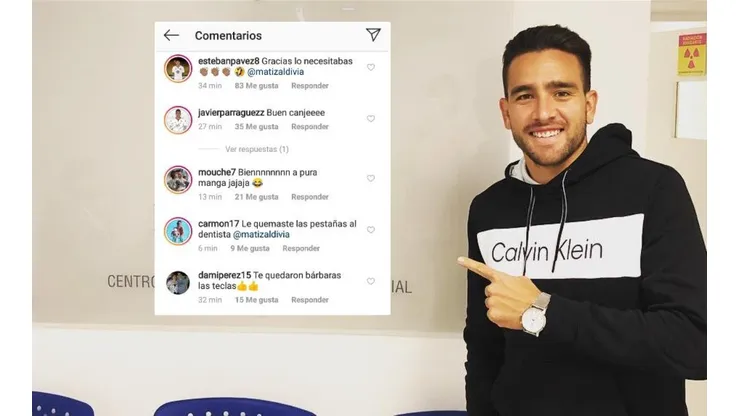 Zaldivia con su canje y el plantel que lo "mató".