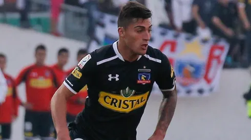 Malhue en Colo Colo el 2014.