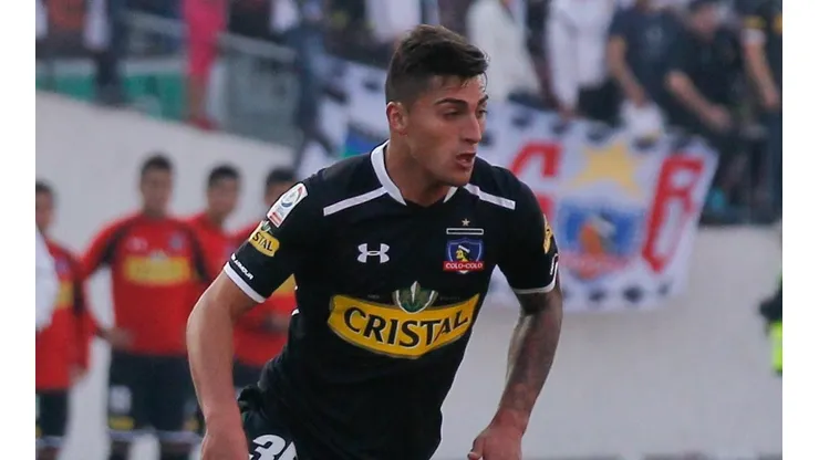 Malhue en Colo Colo el 2014.