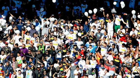 Hinchas de Colo Colo en Talcahuano