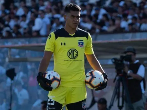 Julio Fierro quiere seguir en Colo Colo aprendiendo de Cortés, Orión y Melo