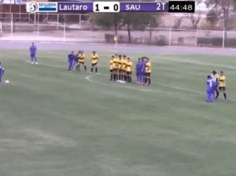 Aceval marca brutal golazo de tiro libre en San Antonio