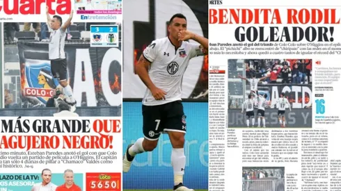 Las portadas de la prensa nacional en el triunfo de Colo Colo