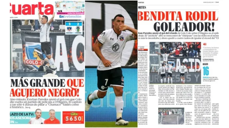 Las portadas de la prensa nacional en el triunfo de Colo Colo