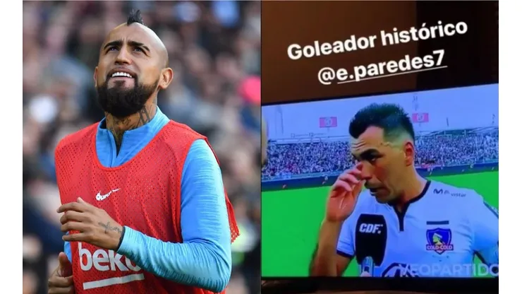 Arturo Vidal disfrutó con la victoria del Cacique