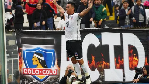 Esteban Paredes vuela tras poner un triunfazo para Colo Colo.