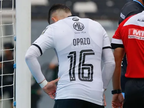 No se recuperó: Óscar Opazo será baja nuevamente