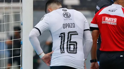 Óscar Opazo no se pudo recuperar.