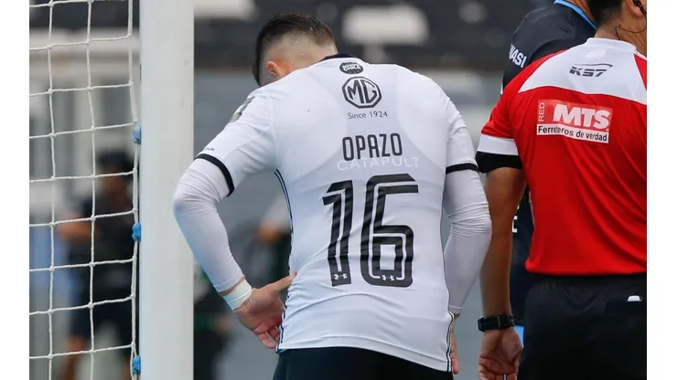 Óscar Opazo no se pudo recuperar.