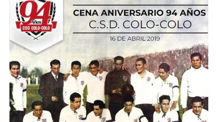 CSD Colo Colo te invita a celebrar los 94 años del club